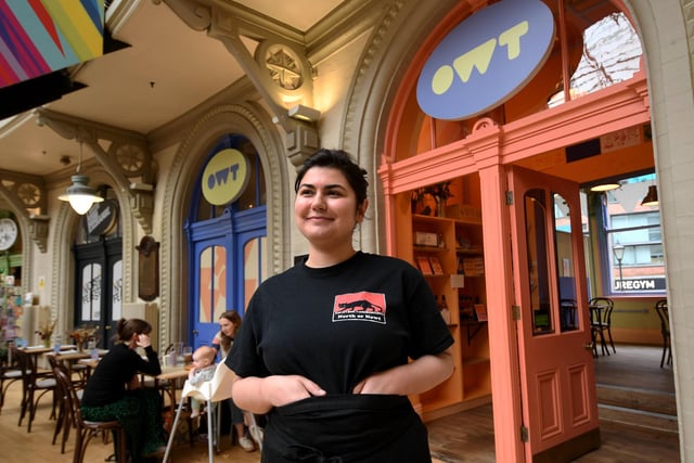 Next on the list is OWT cafe in the Corn Exchange, which BBC Good Food called a "real find". Owners James Simpson and Esther Miglio (pictured) change up the lunch menu regularly - and now host Thursday dinner service, too.