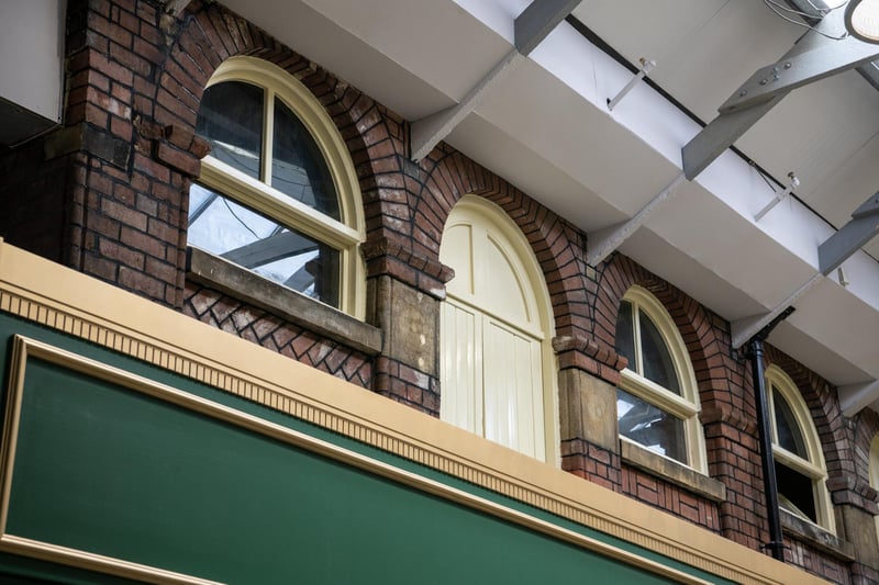 Heritage features like the herringbone brickwork have also been restored to their former glory.