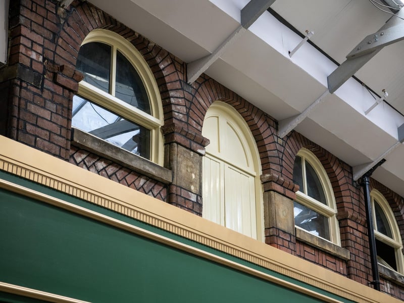 Heritage features like the herringbone brickwork have also been restored to their former glory.