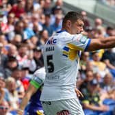 Leeds Rhinos' Ryan Hall was injured during the Magic Weekend win against Bradford Bulls. Picture by Callum Pilkington/SWpix.com.