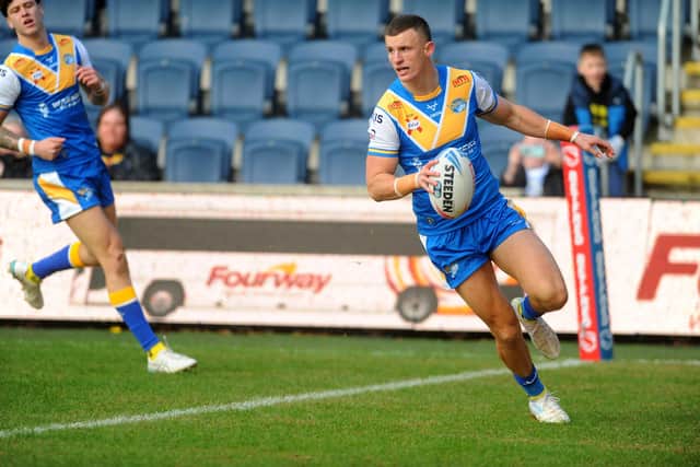 Ash Handley remains on Leeds Rhinos' injury list. Picture by Steve Riding.