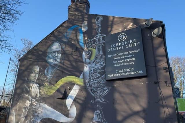 Leeds United Guiseley Mural