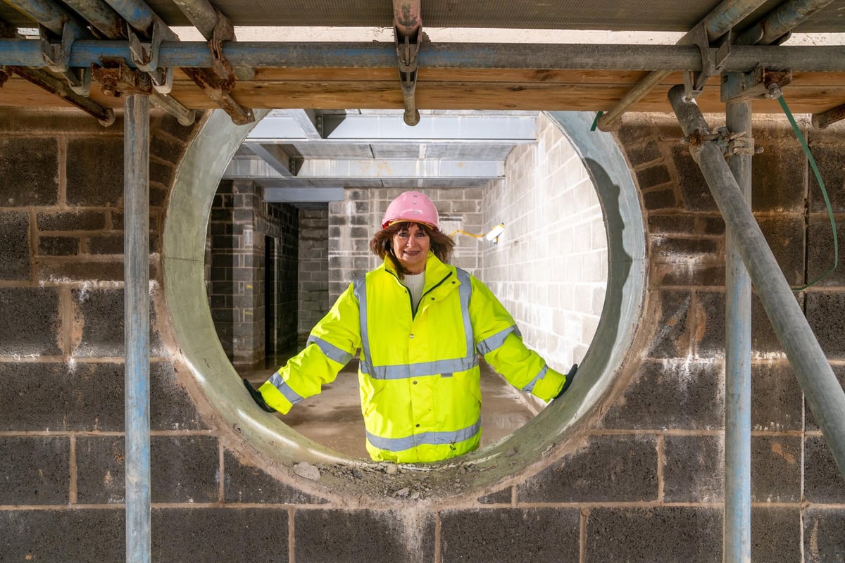 Work halts on £12m luxury apartment scheme at Gabby Yorath site
