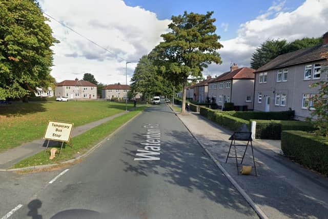 Police received a report of someone being attacked in Waterton Road in Lupset, Wakefield. Picture: Google
