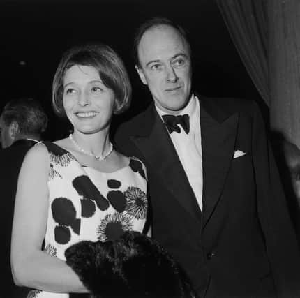 American actress Patricia Neal with writer Roald Dahl, at the Screen Directors Awards, in 1962, prior to Olivia's death (Picture: Getty Images)