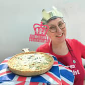 Coronation quiche makes a tasty centrepiece for a celebratory spread