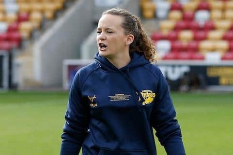 Rhinos coach Lois Forsell at Sunday's Grand Final away to York. Picture by Ed Sykes/SWpix.com