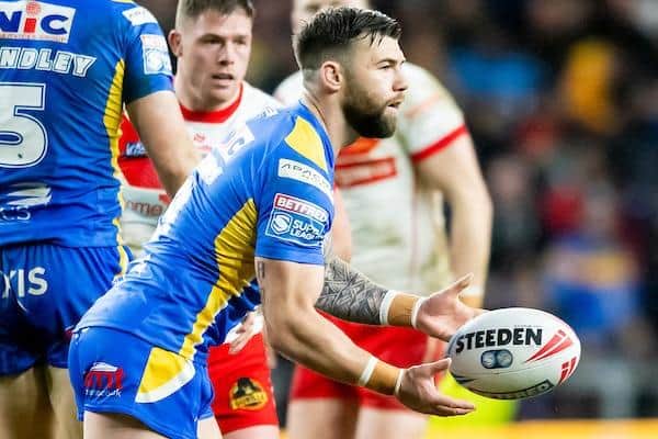 Hooker Andy Ackers will be a key player for Leeds Rhinos in their Challenge Cup showdown with St Helens. Picture by Allan McKenzie/SWpix.com.