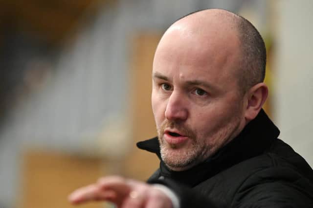HAPPY DAYS: Leeds Knights' head coach, Ryan Aldridge. Picture: Bruce Rollinson