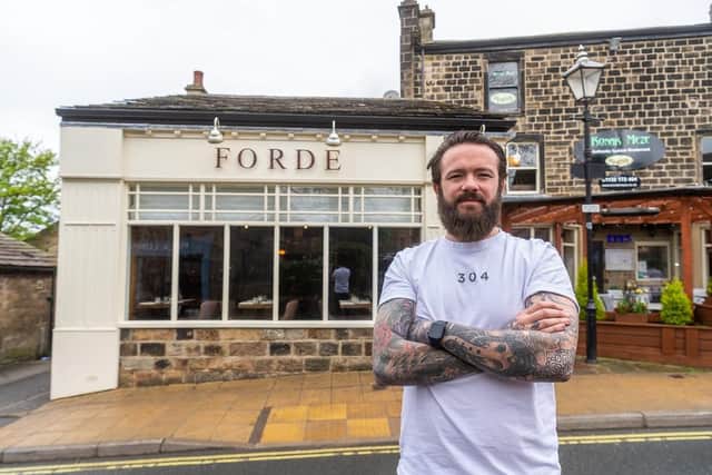 Matt Healy at his new restaurant Forde, Town Street, Horsforth, Leeds. (Pic credit: James Hardisty)