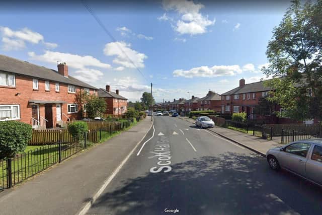 Police were called to reports of males fighting in the street on Scott Hall Grove. Picture: Google