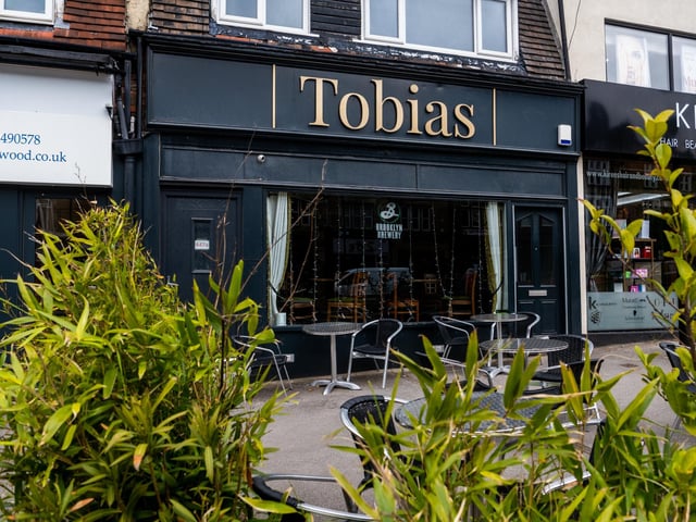 We've reached the north end of Roundhay Road, and the next step is Tobias - an independent bar serving fine beverages, charcuterie and cheese boards. The bar boasts outdoor seating for sunnier evenings in Oakwood, as well as serving coffee by day and a selection of cakes and sweet treats.