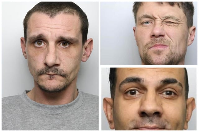 These are the faces of some of the criminals sentenced at Leeds Crown Court...