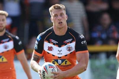 Castleford's Alex Mellor says the tackle on him by Rhyse Martin wasn't worth a ban. Picture by John Clifton/SWpix.com.