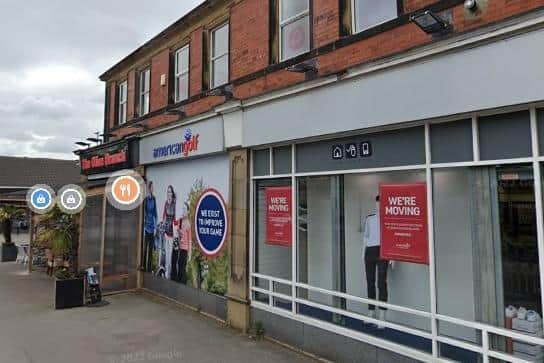 Moon Light will soon open on Street Lane in Roundhay, in a unit previously occupied by an American Golf shop. PIC: Google