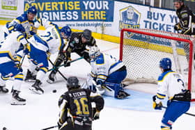 TOUGH NIGHT: Leeds came unstuck at home to Milton Keynes. Picture: Charlotte Clarke/Knights Media