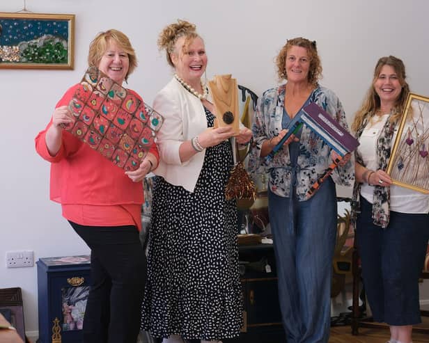 Marnie Jean Boutique, Ryedale Remakes x2 and Sue Jefferson, Co-Founder and Director of Circular Malton & Norton CIC. These businsses are all part of the Circular Hub.
