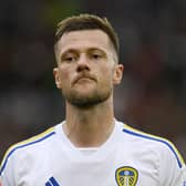 LEEDS, ENGLAND - SEPTEMBER 23:  Liam Cooper of Leeds United during the Sky Bet Championship match between Leeds United and Watford at Elland Road on September 23, 2023 in Leeds, England. (Photo by Ben Roberts Photo/Getty Images)