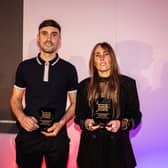 Gianne and Lori with their awards