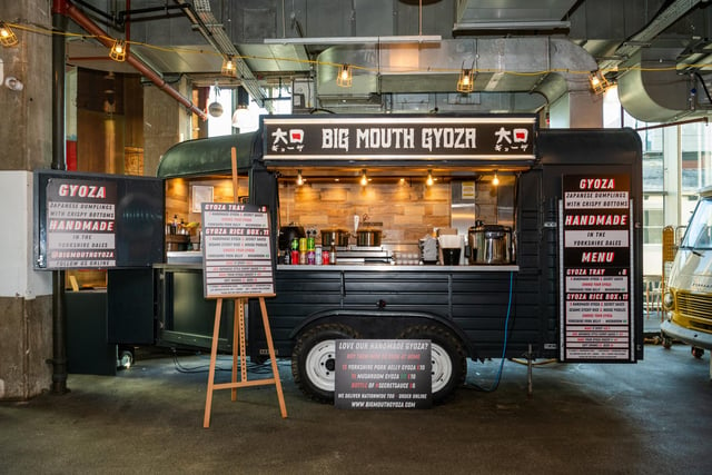 Leeds has a wealth of independent food outlets and the creation of Trinity Kitchen, which rotates new food vans every eight weeks, gives residents the opportunity to explore and find their new favourite street food businesses. Pictured is Big Mouth Gyoza food truck.