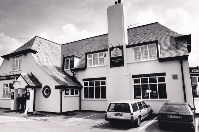 The new look Sandford Arms at Bramley in August 1992.