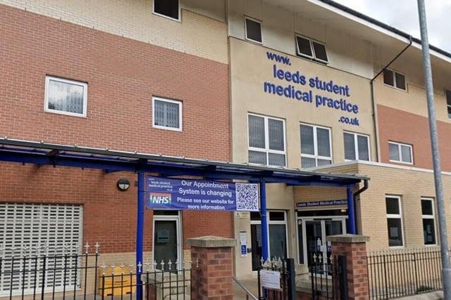 At Leeds Student Medical Practice in Woodhouse, 44% of people responding to the survey rated their overall experience as good.