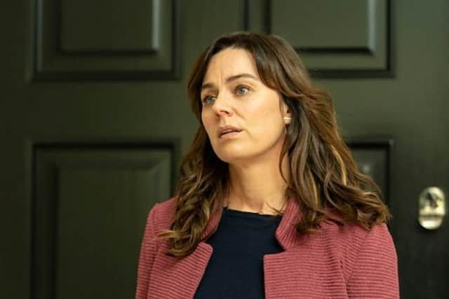 Jill Halfpenny leads the cast as a mother desperate for answers (Picture: BBC)