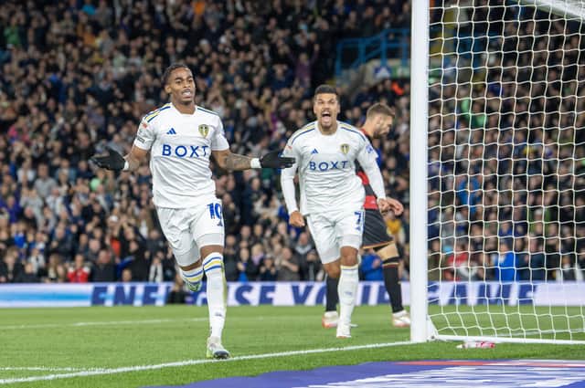 DIFFERENCE MAKER - Crysencio Summerville scored the only goal of the game as Leeds United beat Queens Park Rangers at Elland Road amid late controversy. Pic: Tony Johnson