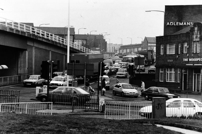 Plans were in the pipeline in April 1987 to improve traffic congestion at the notorious Woodpecker junction.