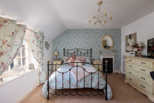 Individually designed bedrooms add to the appeal of the property.