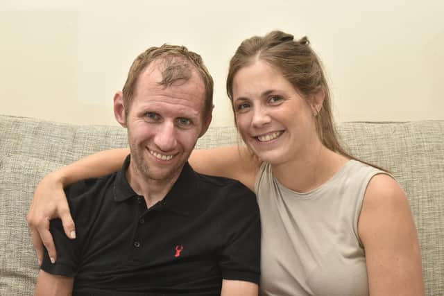 Since his diagnosis, the 40-year-old has strived to raise awareness of MND. Image: Steve Riding