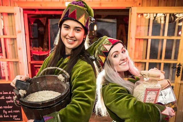 Lotherton Christmas Experience elves (photo: Lotherton: The Christmas Experience)