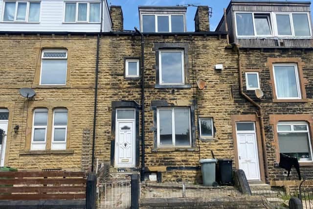 This two bedroom terraced house on New Bank Street is for sale.