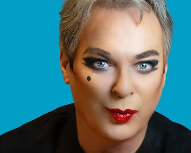 Julian Clary: 'I have decided to open up to the public' (photo: Jenni Carvell)