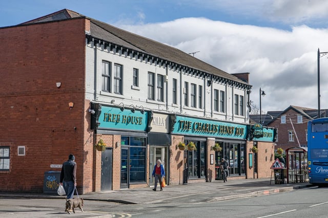 One of Leeds' newest Wetherspoon pubs is The Charles Henry Roe on Austhorpe Road, opened in summer 2020. Wetherspoon bosses picked the name after the Transport Yorkshire Preservation Group approached them with the idea of paying tribute to caochbuilder Mr Roe, who died in 1965. Historical photos and details of local history, as well as artwork and images of local scenes and characters, are displayed in the pub, along with bus-related artefacts.