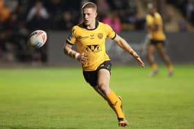 Jenson Windley has been called into Castleford Tigers' 21-man squad to face Leigh Leopards. Picture by John Clifton/SWpix.com.