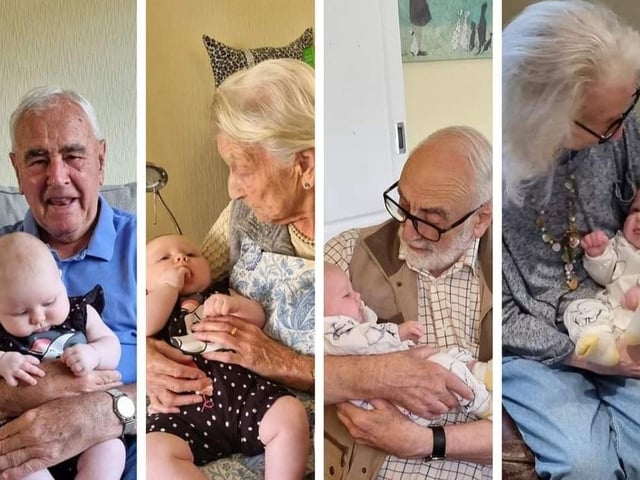Emma Martin said: "All of my grandparents with my little girl. They are the most amazing people who have given me so many memories that I will cherish forever."