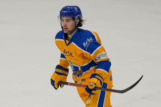 FRIENDLY ADVICE: Mac Howlett paved the way for former Guildford junior team-mate Louis Colvin to make the move to Leeds Knights from Invicta Dynamos. Picture courtesy of Oliver Portamento.