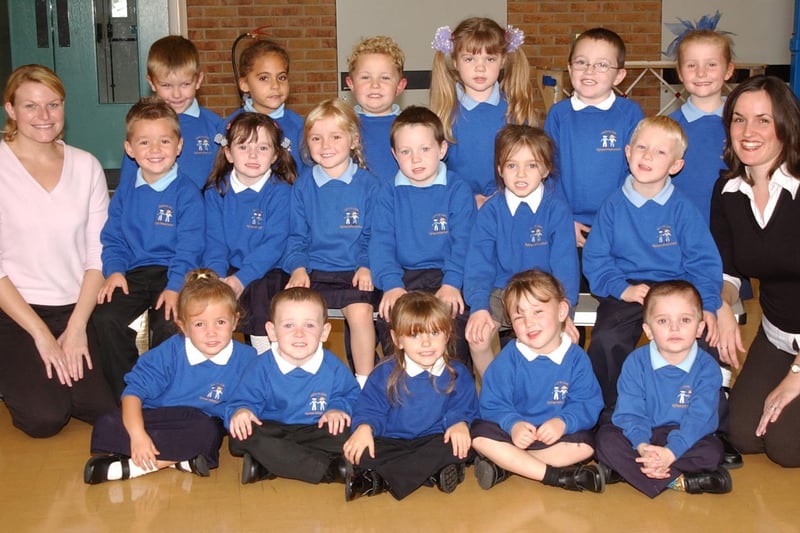 Lots of smiles in this 2004 photo at Ryhope Infants School.