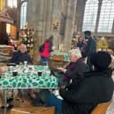 Festive drinks at Church
