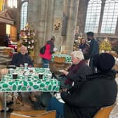 Festive drinks at Church