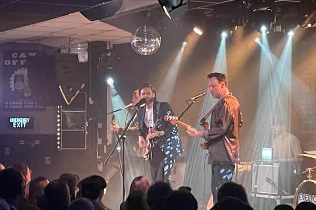 Everyone Says Hi performing at Brudenell Social Club, Leeds. Picture: Duncan Seaman