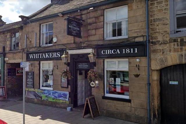 One customer at the Whitaker's Arms said; "Called here for lunch yesterday and was very impressed with the pub, the food and the friendly staff."