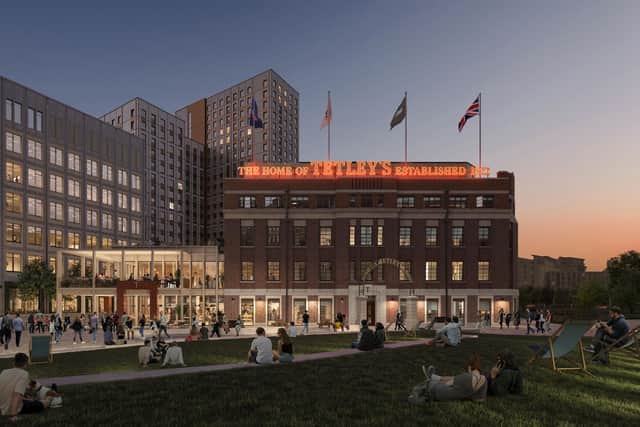 The potential layout is to include up to 502 high-quality homes and a multi-storey car park. Picture: Vastinct UK
