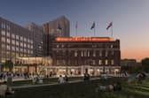 The potential layout is to include up to 502 high-quality homes and a multi-storey car park. Picture: Vastinct UK