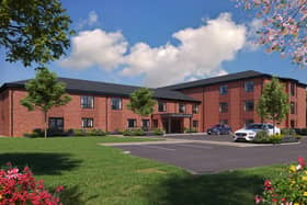 A CGI image of Hillside Court care home in Beeston (Photo by Exemplar Health Care)