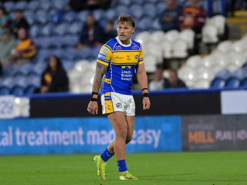 Eight starts, two tries, one goal. Up and down, but did okay overall after being signed late in the season to add experience to the outside-backs 5