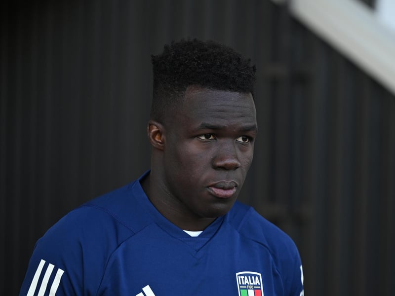 Despite fears Gnonto would miss out on senior Italy calls if he were to remain at Leeds, the 19-year-old has been named in the first squad of the season, even with Roberto Mancini's departure as national team boss. (Photo by Claudio Villa/Getty Images)