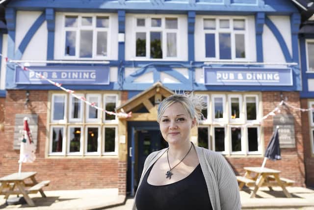 Gemma Woodhouse, owner of The Lupset in Wakefield. Picture: Scott Merrylees