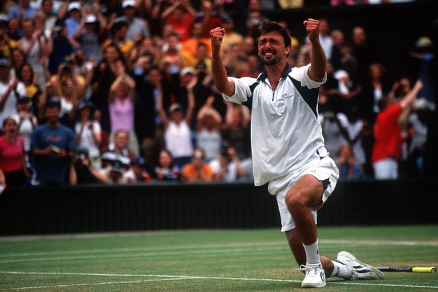 After losing three previous finals in 1992, 1994 and 1998, Ivanisevic - ranked 125th in the world - finally got his hands the biggest prize in tennis in 2001 after beating 250/1 odds. He is the only man to win the singles title at Wimbledon as a wildcard.
